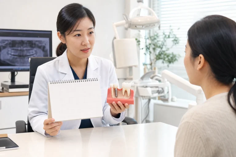 임플란트 치료 과정과 상담 참고 이미지